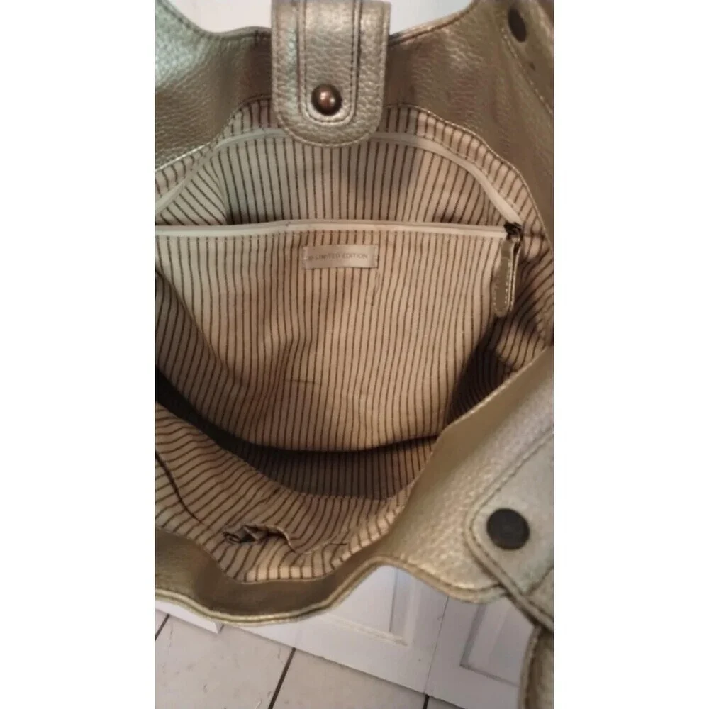Target large Limited Edition gold shoulder‎ bag tote